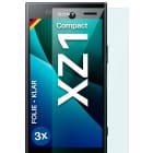 moex FlexProtect Sony Xperia XZ1 Compact Schutzfolie Klar – Weiteres Produktbild 1