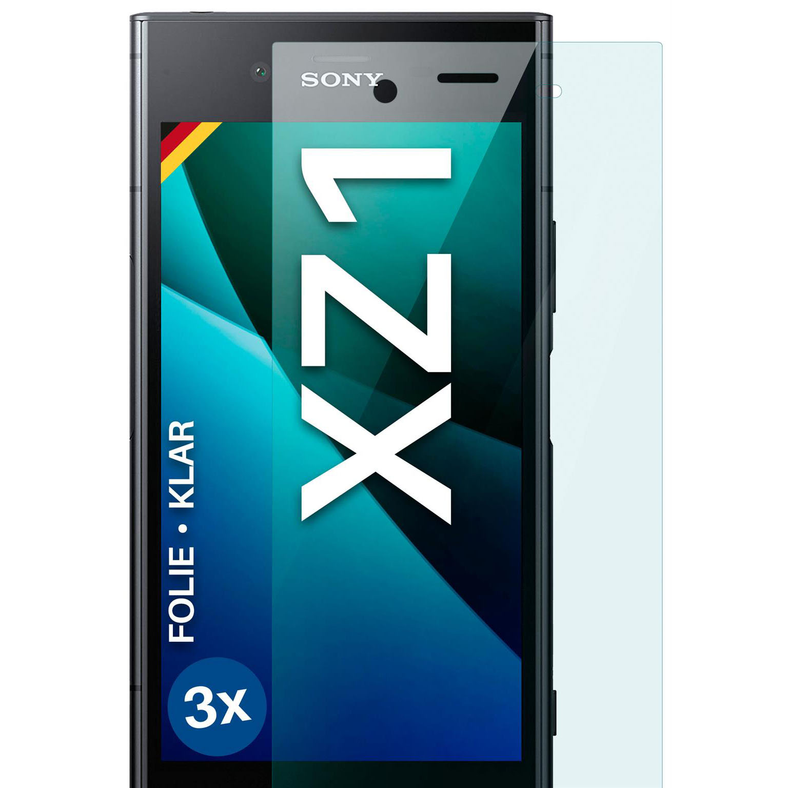 moex FlexProtect Sony Xperia XZ1 Schutzfolie Klar – Weiteres Produktbild 1 moex FlexProtect Sony Xperia XZ1 Schutzfolie Klar – Weiteres Produktbild 1
