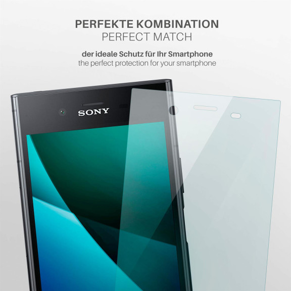 moex FlexProtect Sony Xperia XZ1 Schutzfolie Klar – Weiteres Produktbild 3
