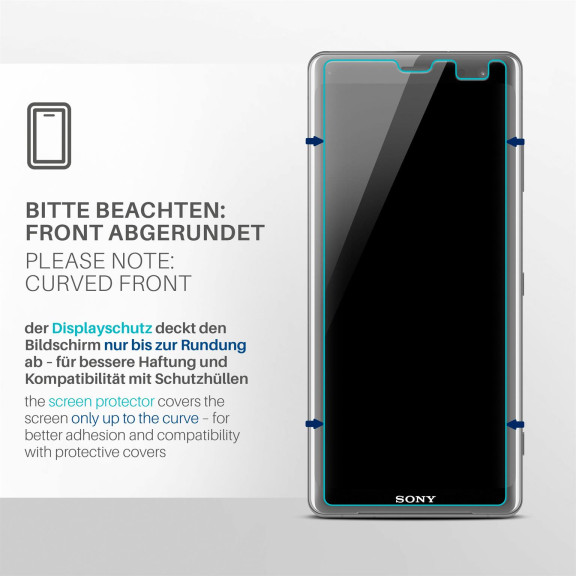 moex FlexProtect Sony Xperia XZ3 Schutzfolie Klar – Weiteres Produktbild 3 moex FlexProtect Sony Xperia XZ3 Schutzfolie Klar – Weiteres Produktbild 3
