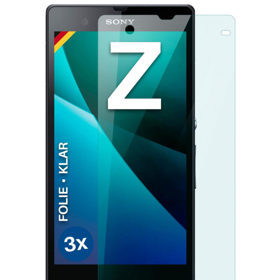 moex FlexProtect Sony Xperia Z Schutzfolie Klar – Weiteres Produktbild 1
