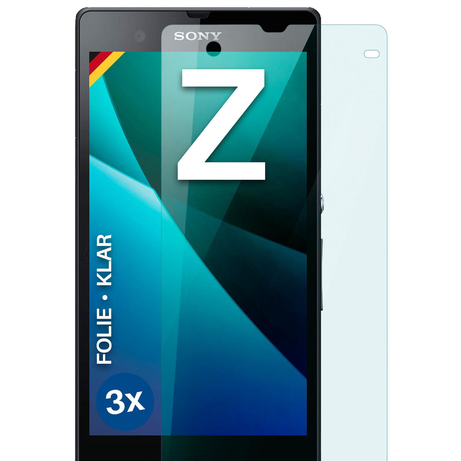 moex FlexProtect Sony Xperia Z Schutzfolie Klar – Weiteres Produktbild 1 moex FlexProtect Sony Xperia Z Schutzfolie Klar – Weiteres Produktbild 1