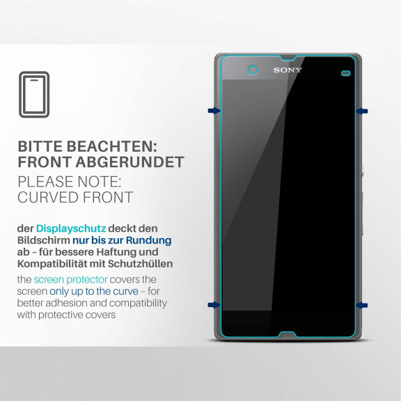 moex FlexProtect Sony Xperia Z Schutzfolie Klar – Weiteres Produktbild 3
