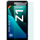 moex FlexProtect Sony Xperia Z1 Compact Schutzfolie Klar – Weiteres Produktbild 1