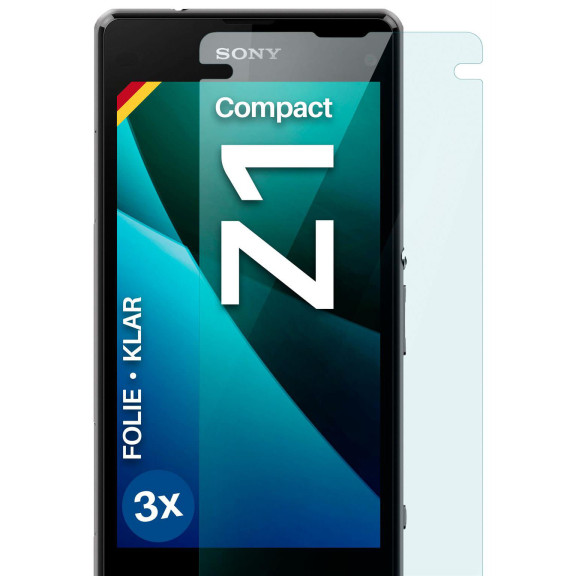 moex FlexProtect Sony Xperia Z1 Compact Schutzfolie Klar – Weiteres Produktbild 1 moex FlexProtect Sony Xperia Z1 Compact Schutzfolie Klar – Weiteres Produktbild 1