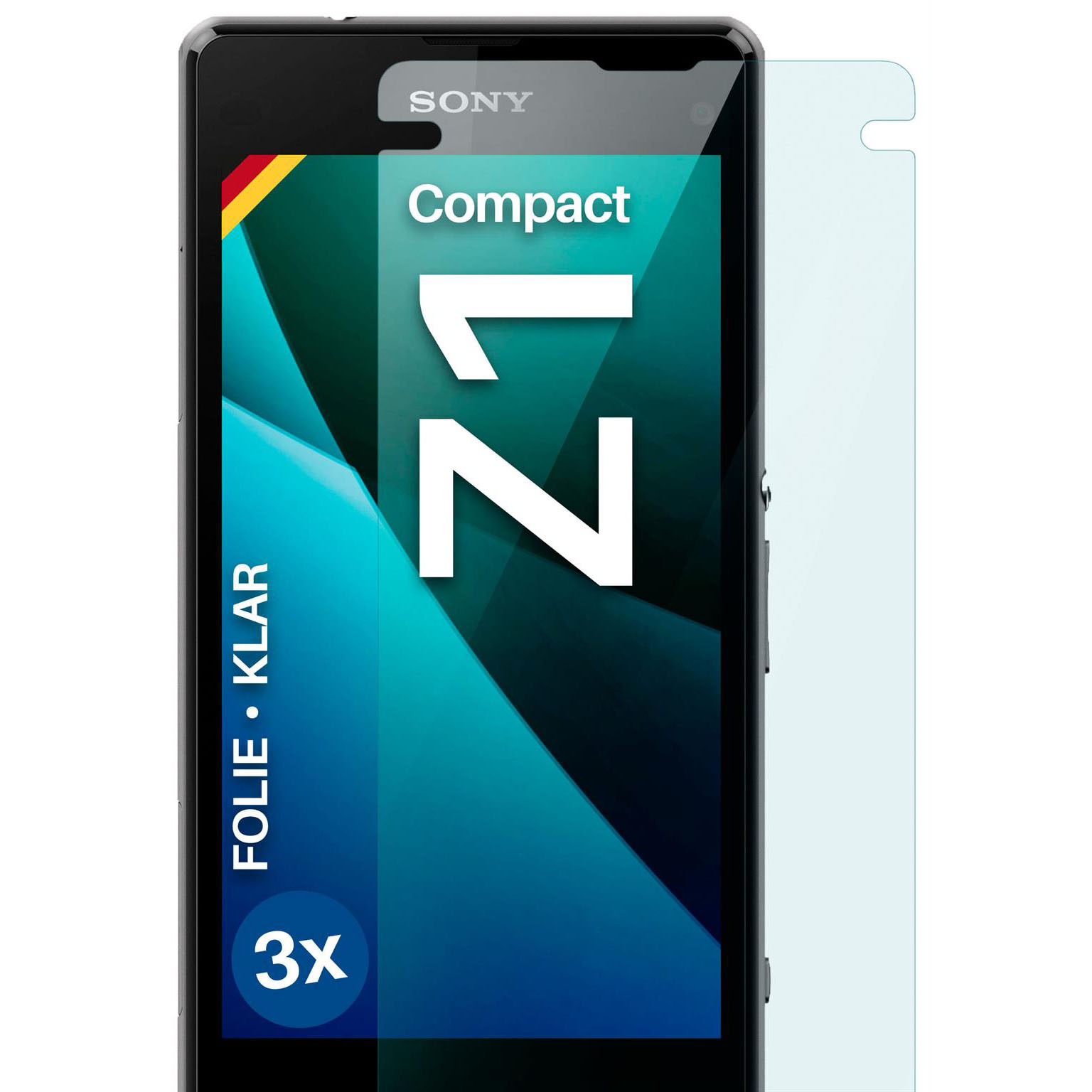 moex FlexProtect Sony Xperia Z1 Compact Schutzfolie Klar – undefined