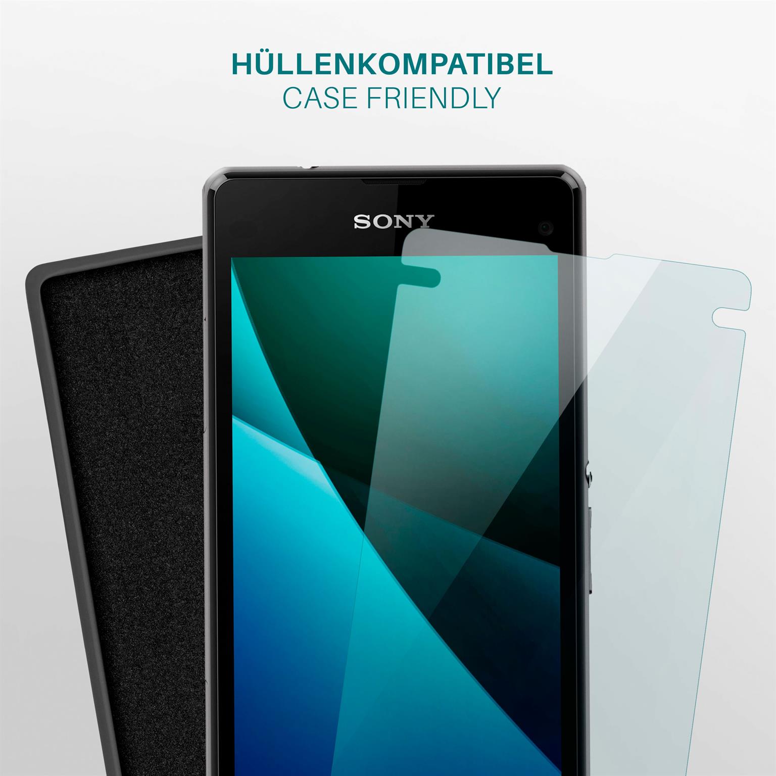 moex FlexProtect Sony Xperia Z1 Compact Schutzfolie Klar – Weiteres Produktbild 6