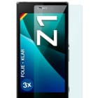 moex FlexProtect Sony Xperia Z1 Schutzfolie Klar – Weiteres Produktbild 1