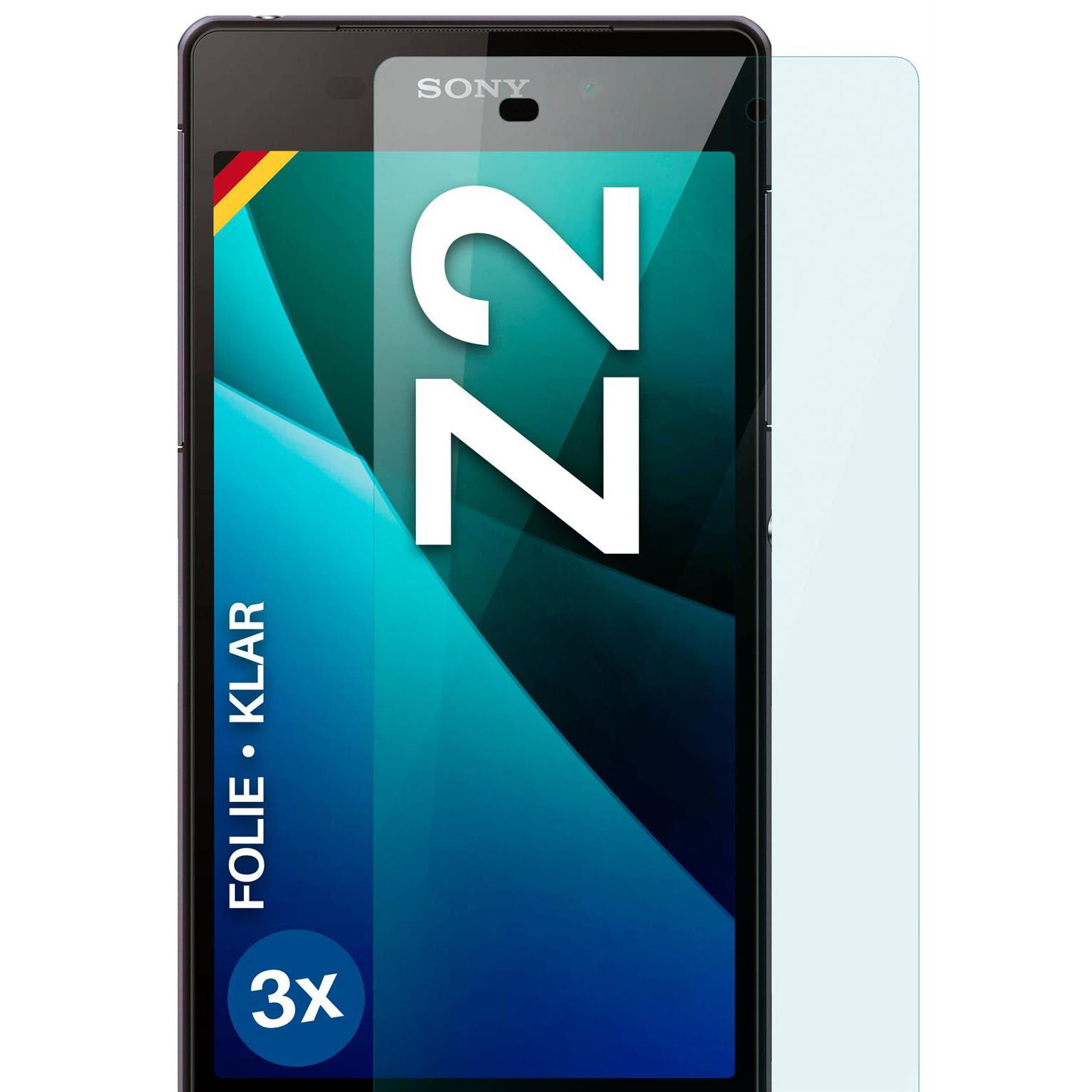 moex FlexProtect Sony Xperia Z2 Schutzfolie Klar – Weiteres Produktbild 1 moex FlexProtect Sony Xperia Z2 Schutzfolie Klar – Weiteres Produktbild 1
