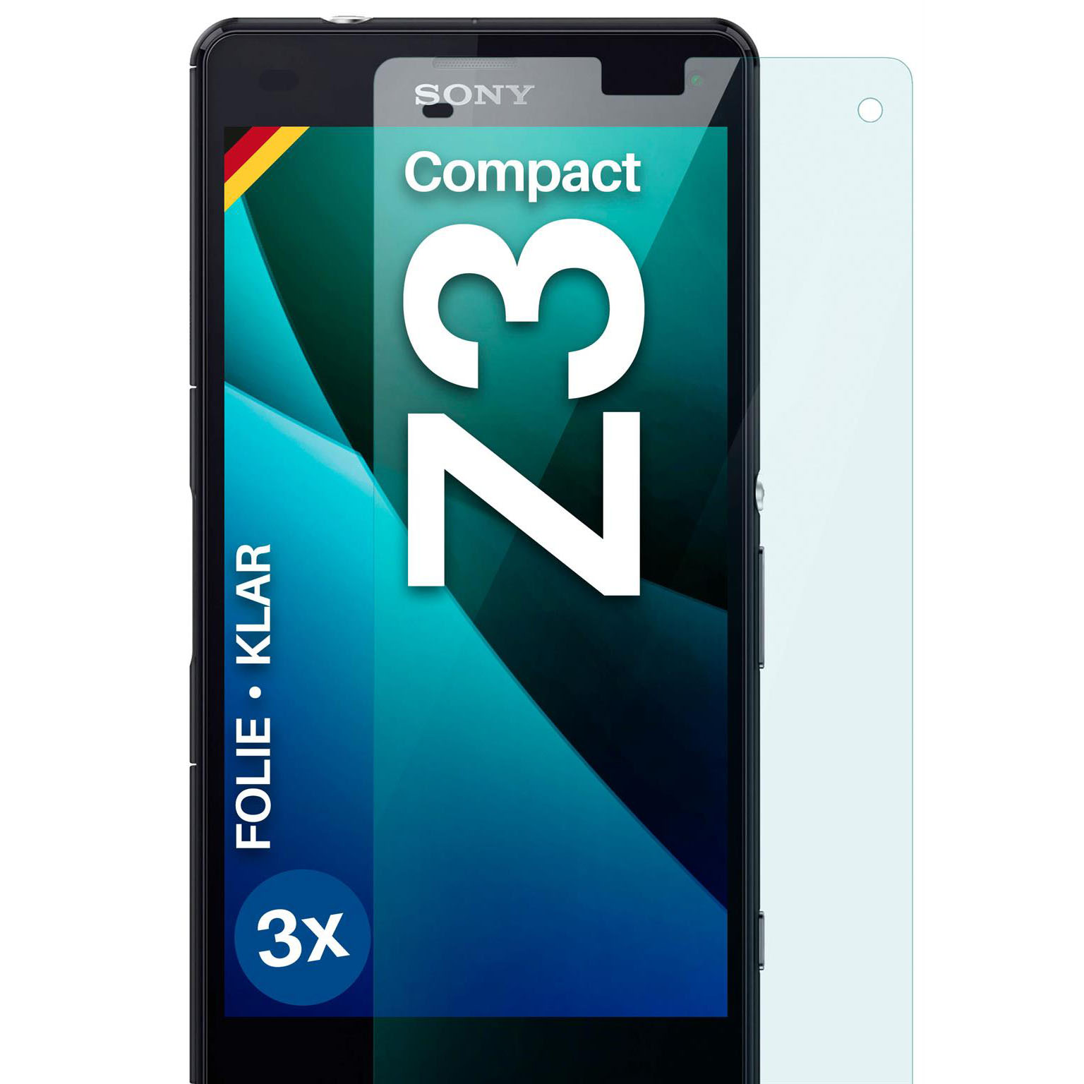 moex FlexProtect Sony Xperia Z3 Compact Schutzfolie Klar – Weiteres Produktbild 1 moex FlexProtect Sony Xperia Z3 Compact Schutzfolie Klar – Weiteres Produktbild 1