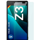 moex FlexProtect Sony Xperia Z3 Schutzfolie Klar – Weiteres Produktbild 1
