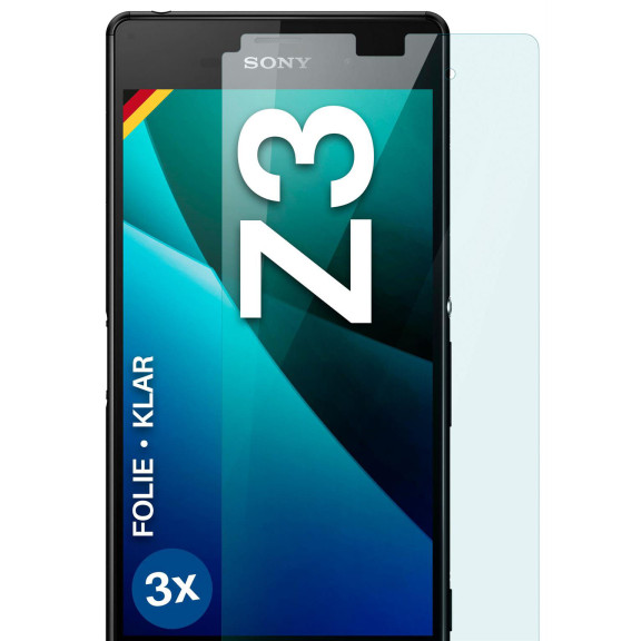 moex FlexProtect Sony Xperia Z3 Schutzfolie Klar – Weiteres Produktbild 1