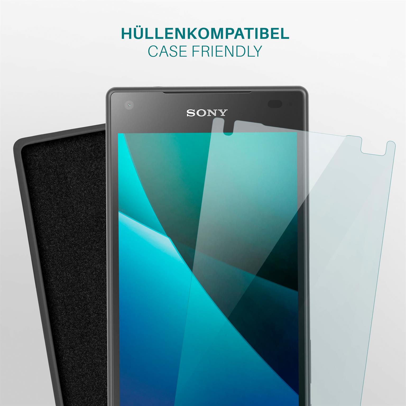 moex FlexProtect Sony Xperia Z5 Compact Schutzfolie Klar – Weiteres Produktbild 6