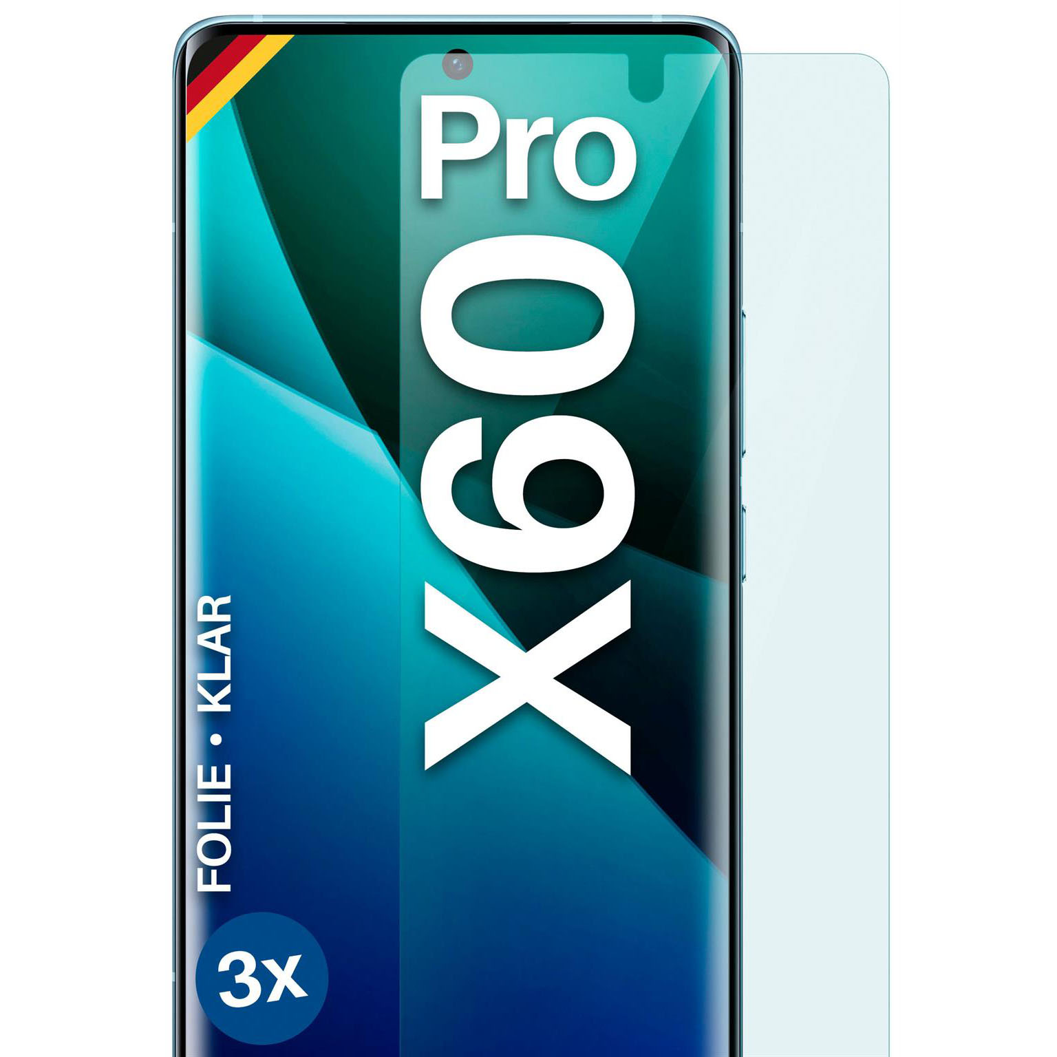 moex FlexProtect vivo X60 Pro Schutzfolie Klar – undefined