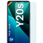 moex FlexProtect vivo Y20s Schutzfolie Klar – Weiteres Produktbild 1