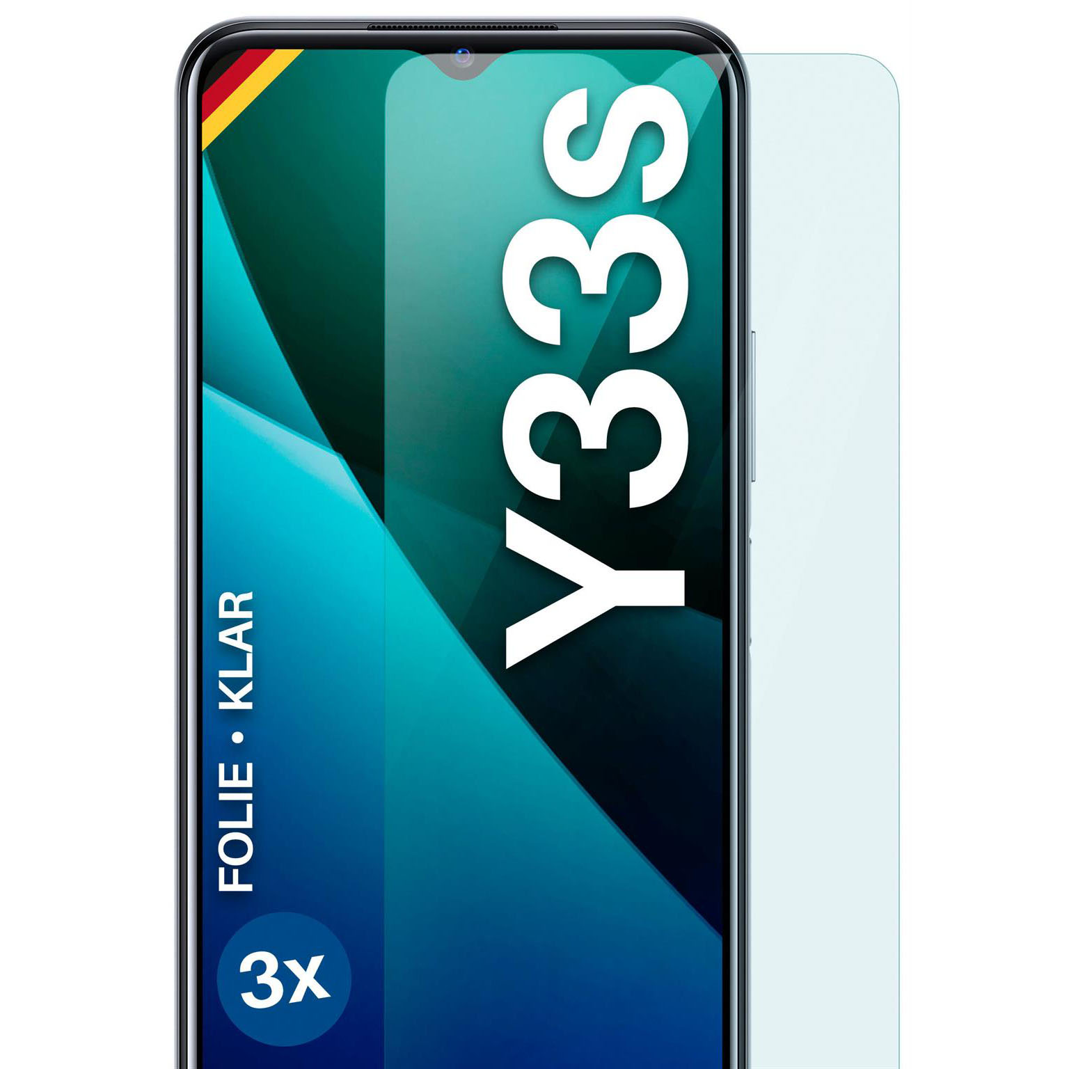 moex FlexProtect vivo Y33s Schutzfolie Klar – undefined