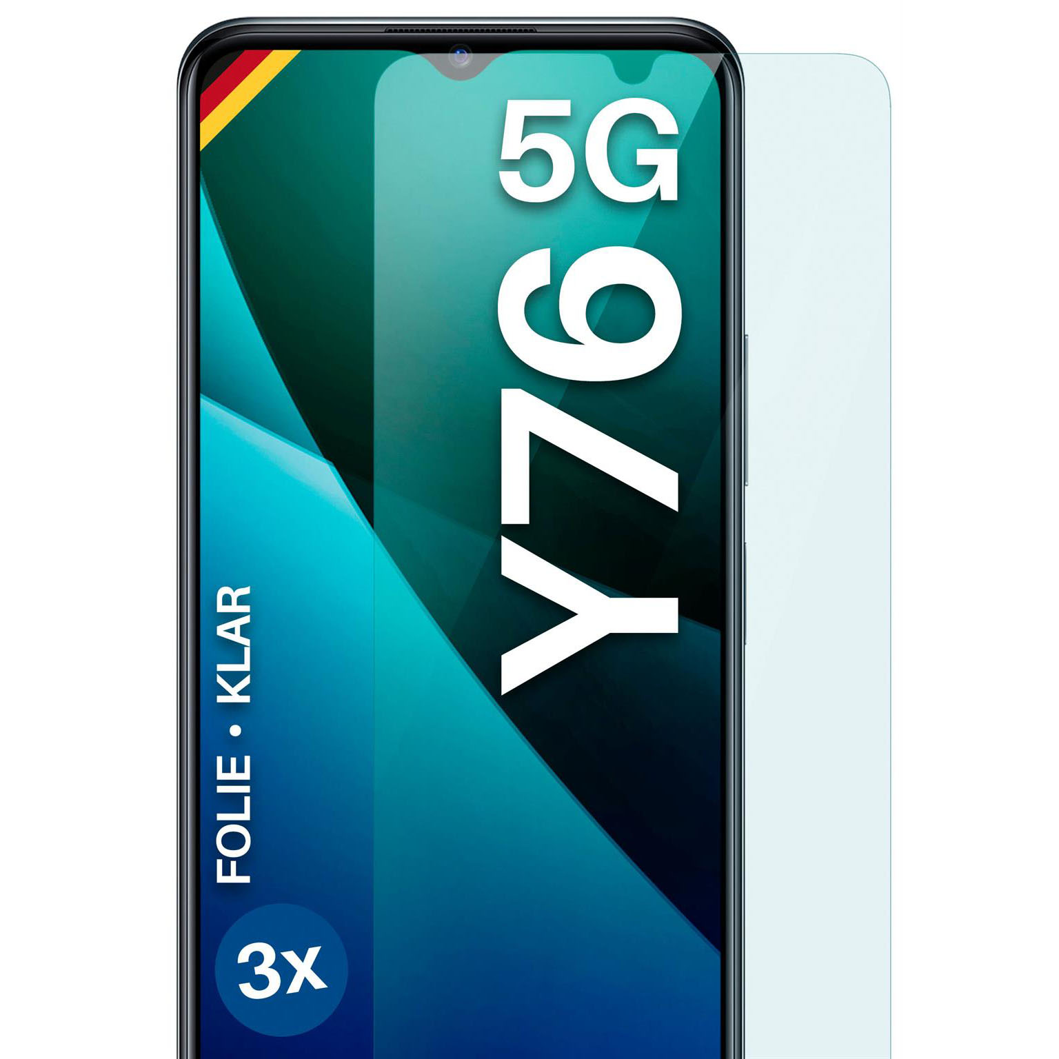 moex FlexProtect vivo Y76 5G Schutzfolie Klar – Weiteres Produktbild 1 moex FlexProtect vivo Y76 5G Schutzfolie Klar – Weiteres Produktbild 1