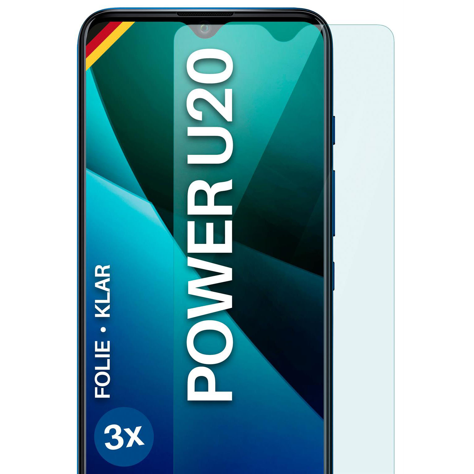 moex FlexProtect Wiko Power U20 Schutzfolie Klar – undefined