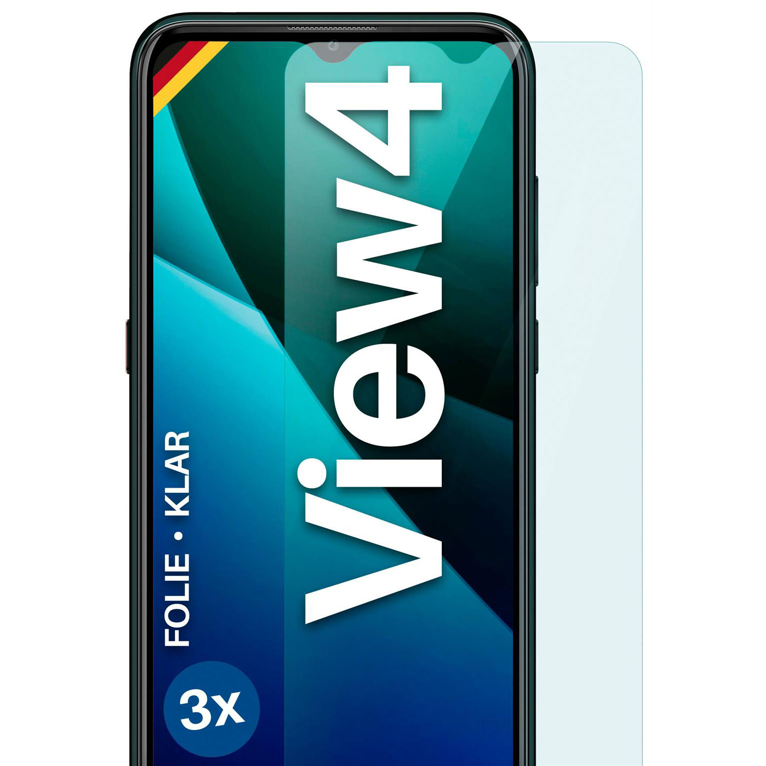 moex FlexProtect Wiko View4 Schutzfolie Klar – Weiteres Produktbild 1 moex FlexProtect Wiko View4 Schutzfolie Klar – Weiteres Produktbild 1