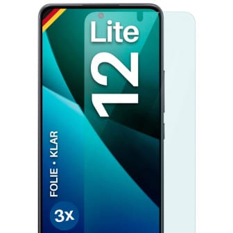 moex FlexProtect Xiaomi 12 Lite Schutzfolie Klar – 3er Set moex FlexProtect Xiaomi 12 Lite Schutzfolie Klar – 3er Set