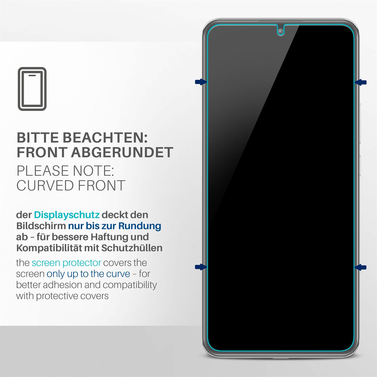 moex FlexProtect Xiaomi 12T Pro Schutzfolie Klar – Weiteres Produktbild 3