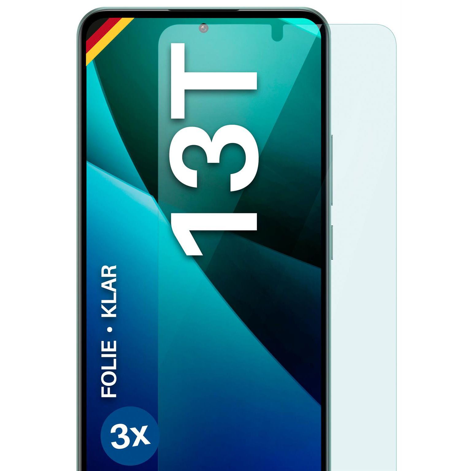 moex FlexProtect Xiaomi 13T Schutzfolie Klar – Weiteres Produktbild 1 moex FlexProtect Xiaomi 13T Schutzfolie Klar – Weiteres Produktbild 1