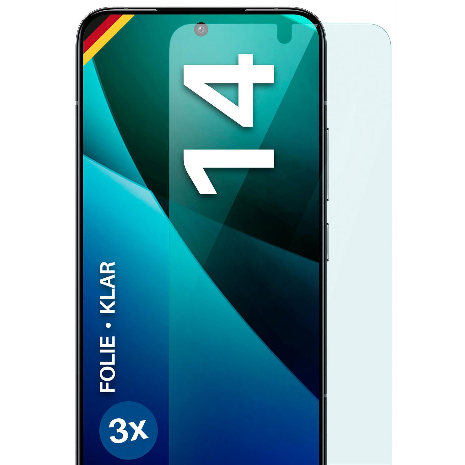 moex FlexProtect Xiaomi 14 Schutzfolie Klar – Weiteres Produktbild 1 moex FlexProtect Xiaomi 14 Schutzfolie Klar – Weiteres Produktbild 1