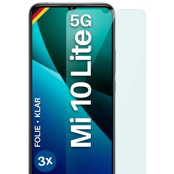 moex FlexProtect Xiaomi Mi 10 Lite 5G Schutzfolie Klar – Weiteres Produktbild 1
