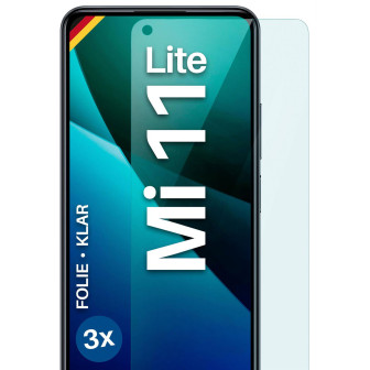 moex FlexProtect Xiaomi Mi 11 Lite Schutzfolie Klar – 3er Set moex FlexProtect Xiaomi Mi 11 Lite Schutzfolie Klar – 3er Set