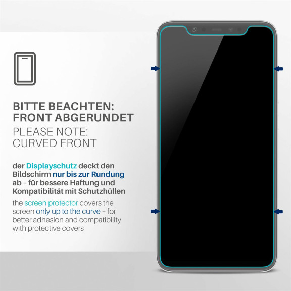 moex FlexProtect Xiaomi Mi 8 Schutzfolie Klar – Weiteres Produktbild 3