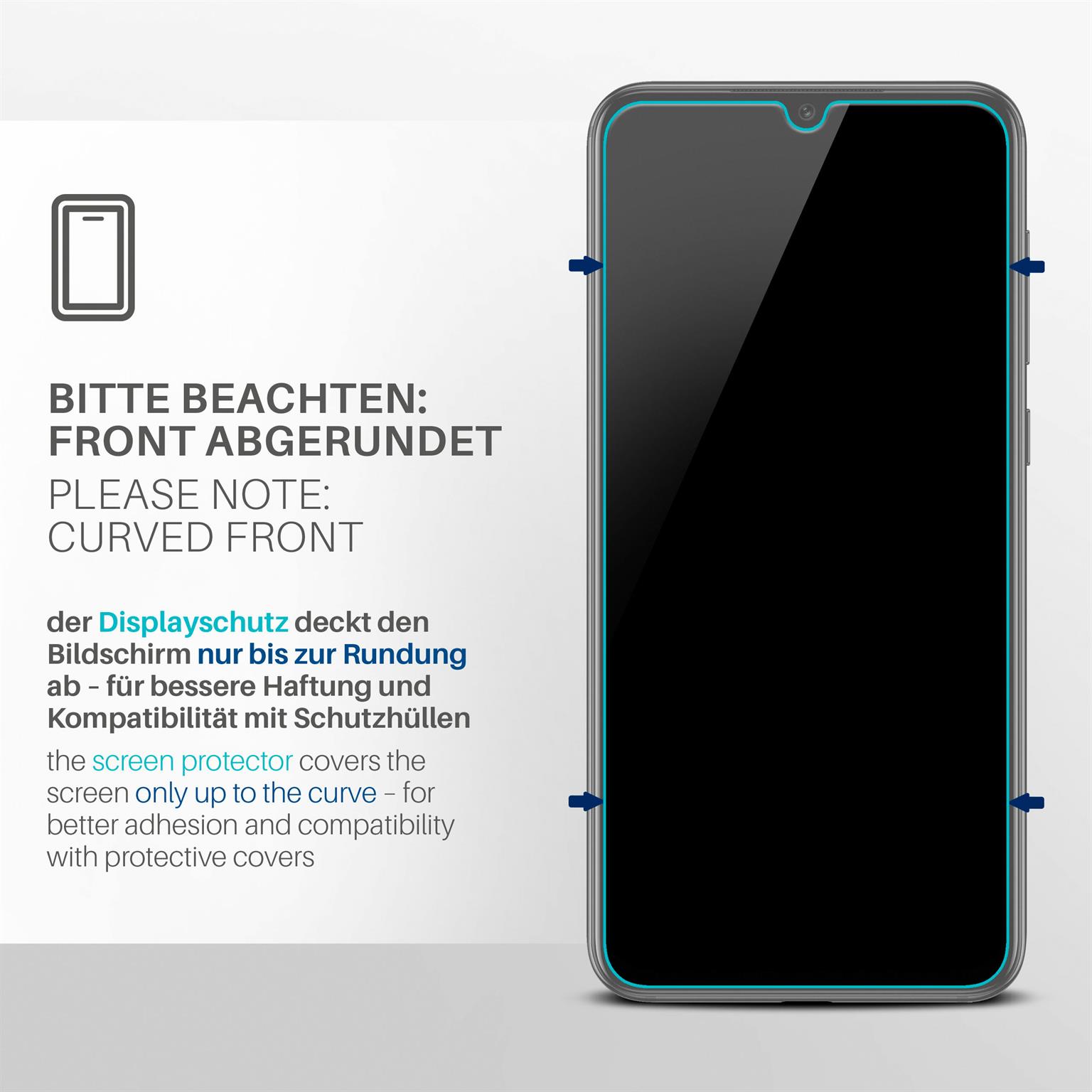 moex FlexProtect Xiaomi Mi 9 Lite Schutzfolie Klar – Weiteres Produktbild 3