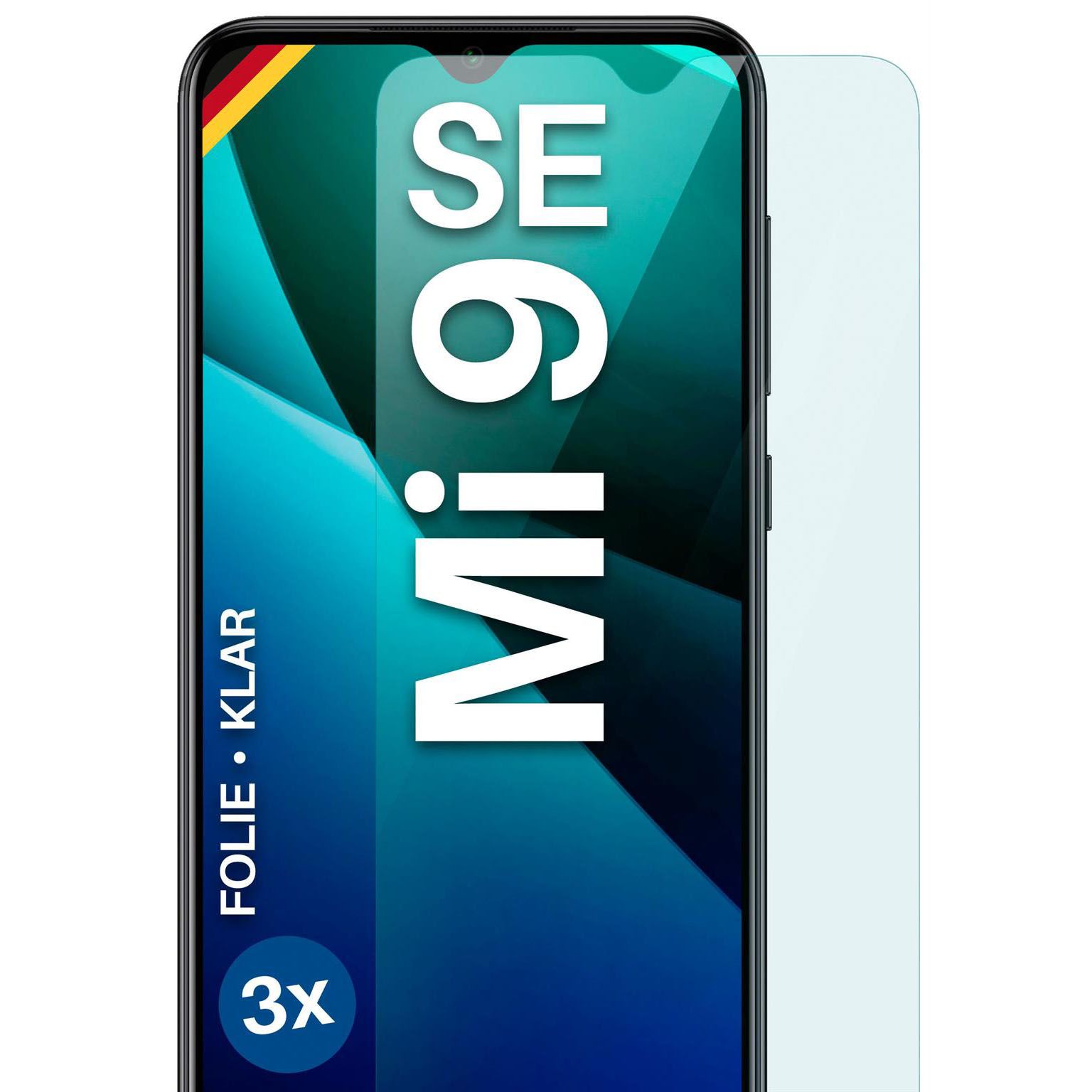 moex FlexProtect Xiaomi Mi 9 SE Schutzfolie Klar – Weiteres Produktbild 1 moex FlexProtect Xiaomi Mi 9 SE Schutzfolie Klar – Weiteres Produktbild 1