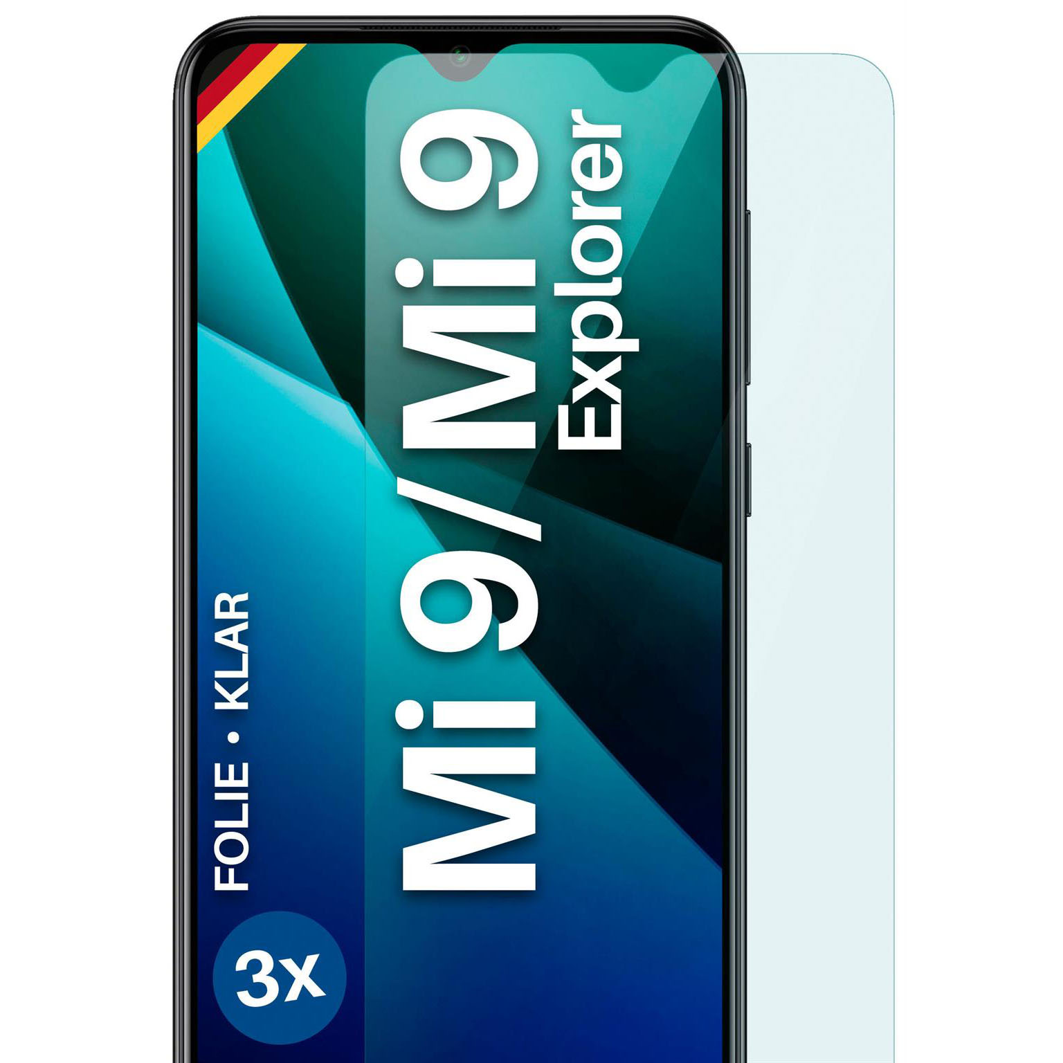 moex FlexProtect Xiaomi Mi 9 Explorer Schutzfolie Klar – Weiteres Produktbild 1 moex FlexProtect Xiaomi Mi 9 Explorer Schutzfolie Klar – Weiteres Produktbild 1