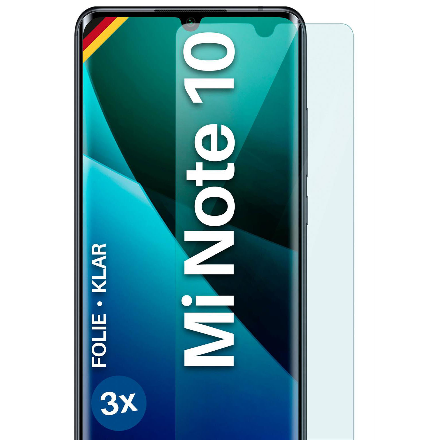 moex FlexProtect Xiaomi Mi Note 10 Schutzfolie Klar – Weiteres Produktbild 1 moex FlexProtect Xiaomi Mi Note 10 Schutzfolie Klar – Weiteres Produktbild 1