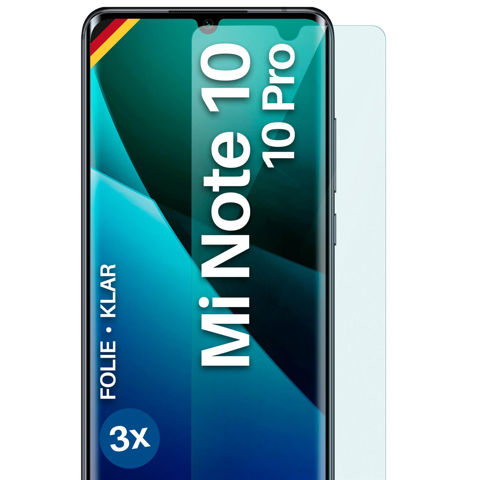 moex FlexProtect Xiaomi Mi Note 10 Pro Schutzfolie Klar – undefined