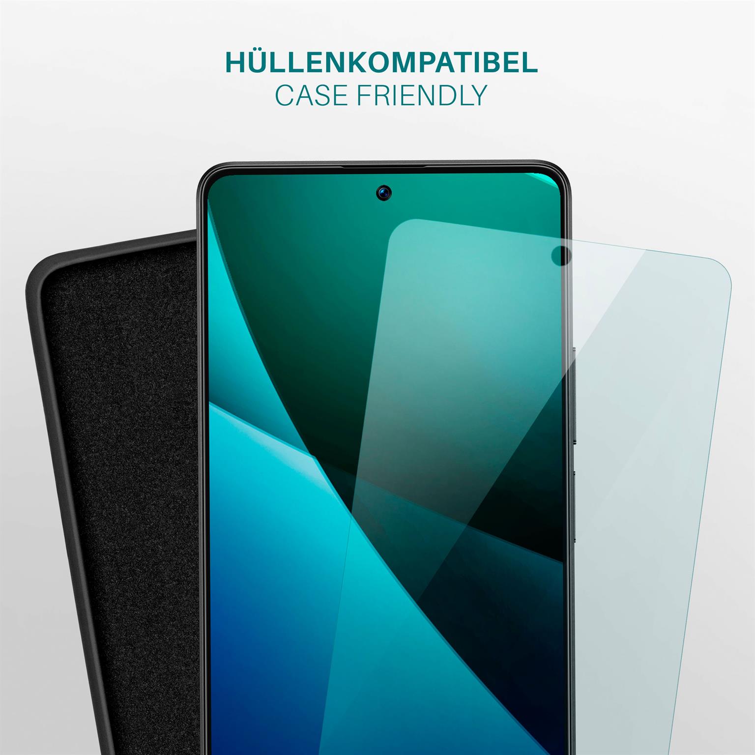 moex FlexProtect Poco F5 Schutzfolie Klar – Weiteres Produktbild 6