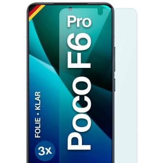 moex FlexProtect Poco F6 Pro Schutzfolie Klar – 3er Set moex FlexProtect Poco F6 Pro Schutzfolie Klar – 3er Set