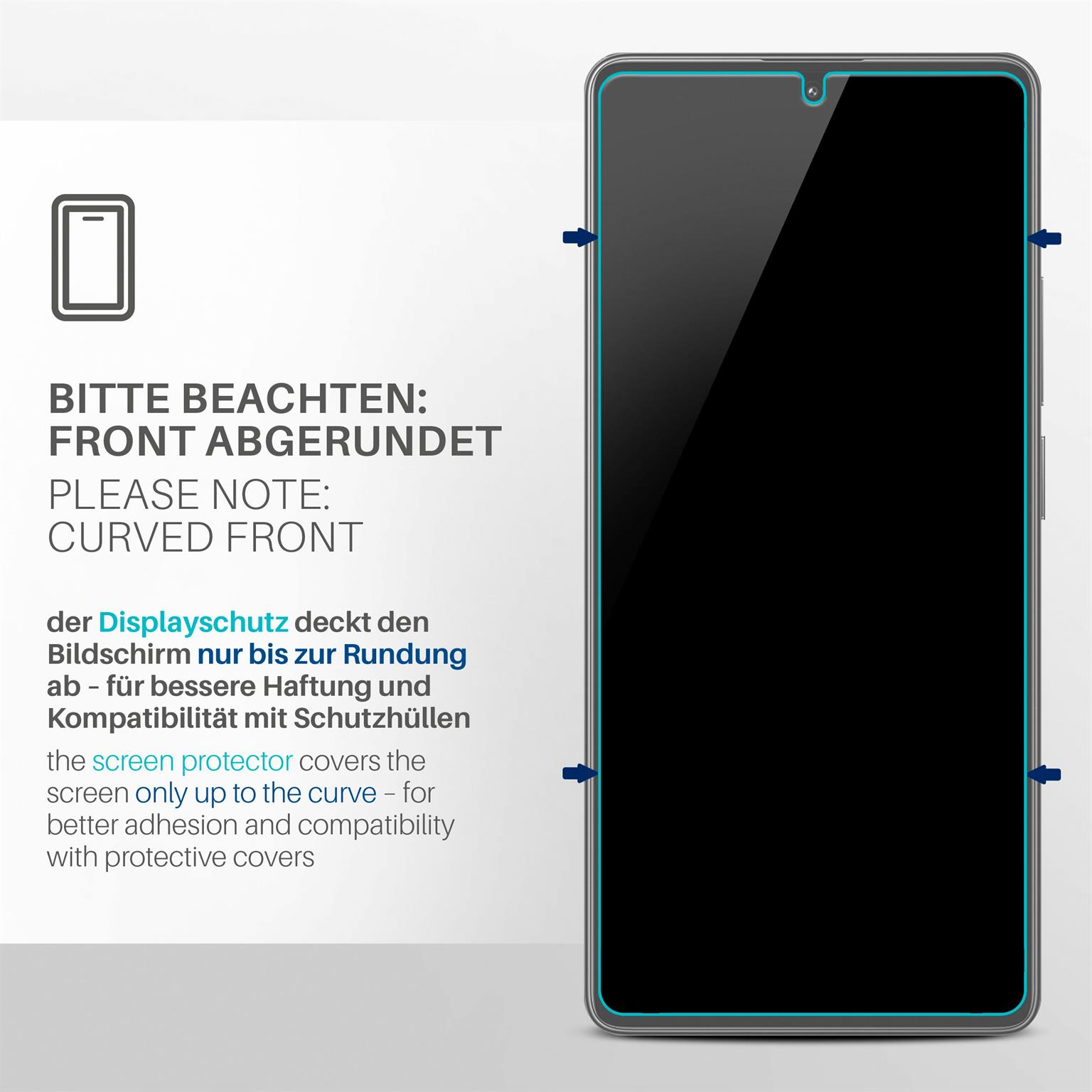 moex FlexProtect Poco M6 Pro (4G) Schutzfolie Klar – Weiteres Produktbild 3