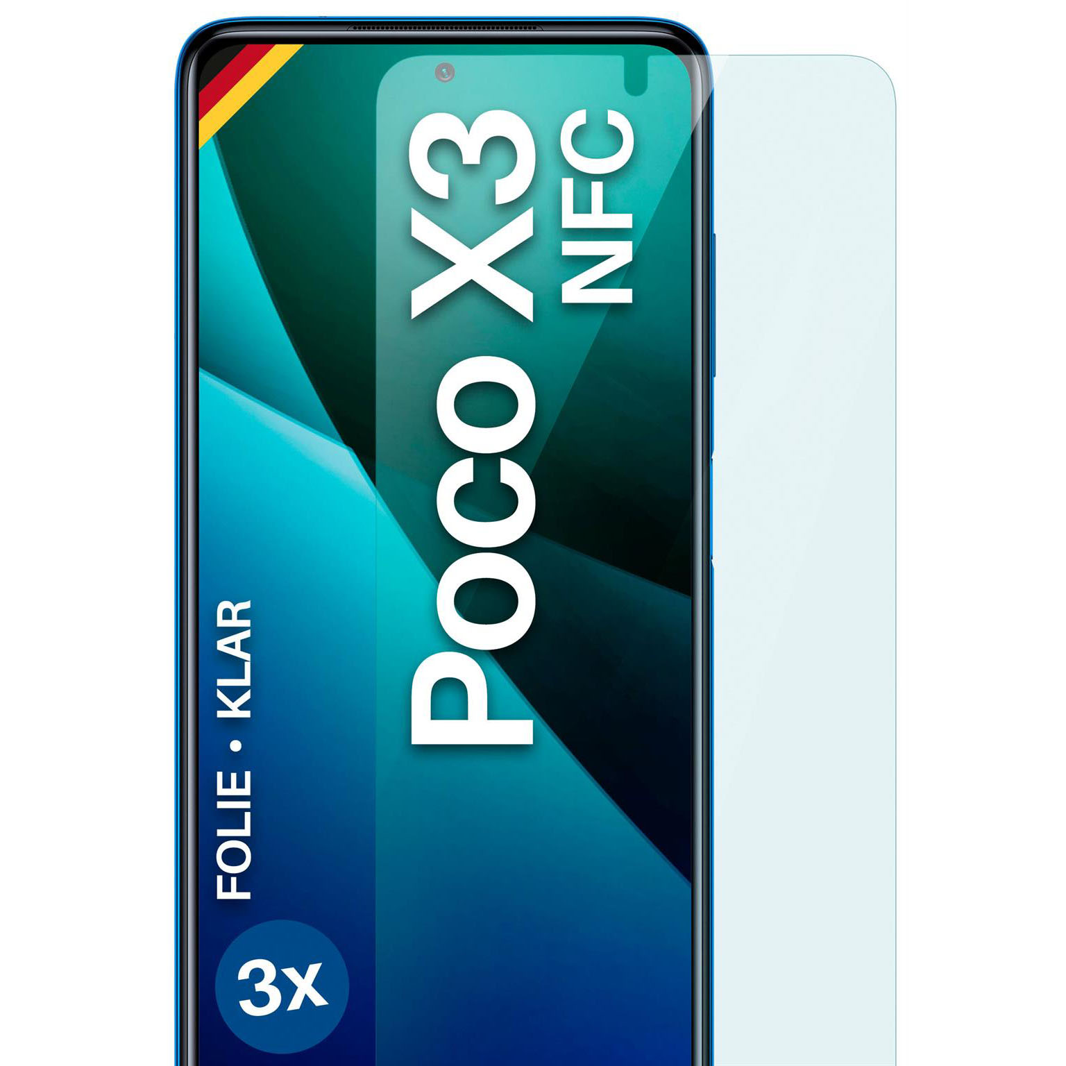 moex FlexProtect Poco X3 NFC Schutzfolie Klar – Weiteres Produktbild 1 moex FlexProtect Poco X3 NFC Schutzfolie Klar – Weiteres Produktbild 1