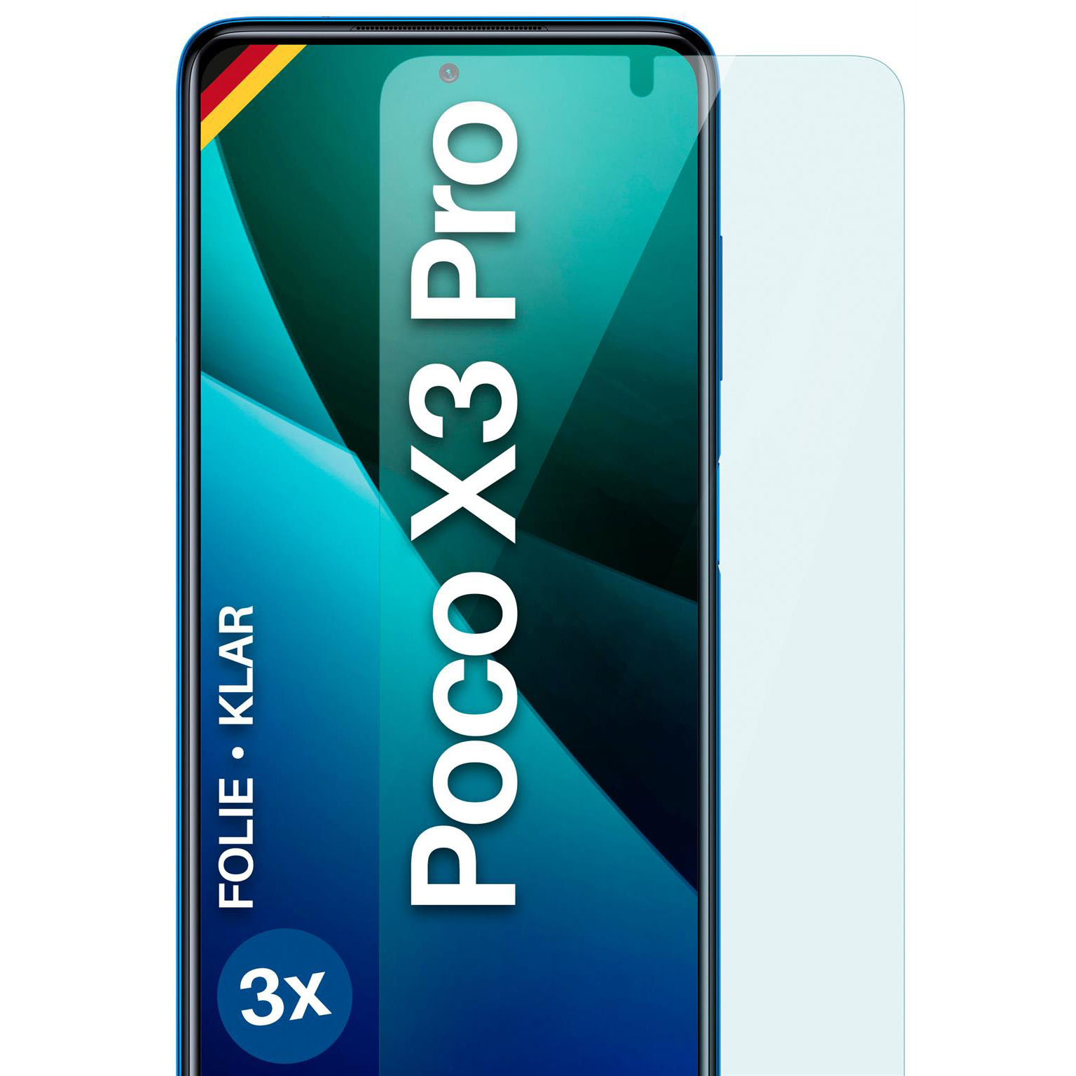 moex FlexProtect Poco X3 Pro Schutzfolie Klar – undefined