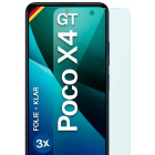 moex FlexProtect Poco X4 GT Schutzfolie Klar – Weiteres Produktbild 1