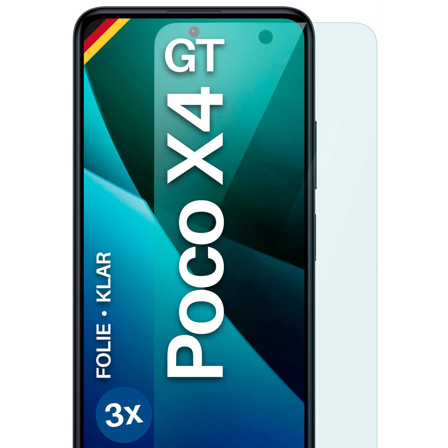 moex FlexProtect Poco X4 GT Schutzfolie Klar – undefined