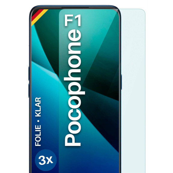 moex FlexProtect Pocophone F1 Schutzfolie Klar – Weiteres Produktbild 1 moex FlexProtect Pocophone F1 Schutzfolie Klar – Weiteres Produktbild 1