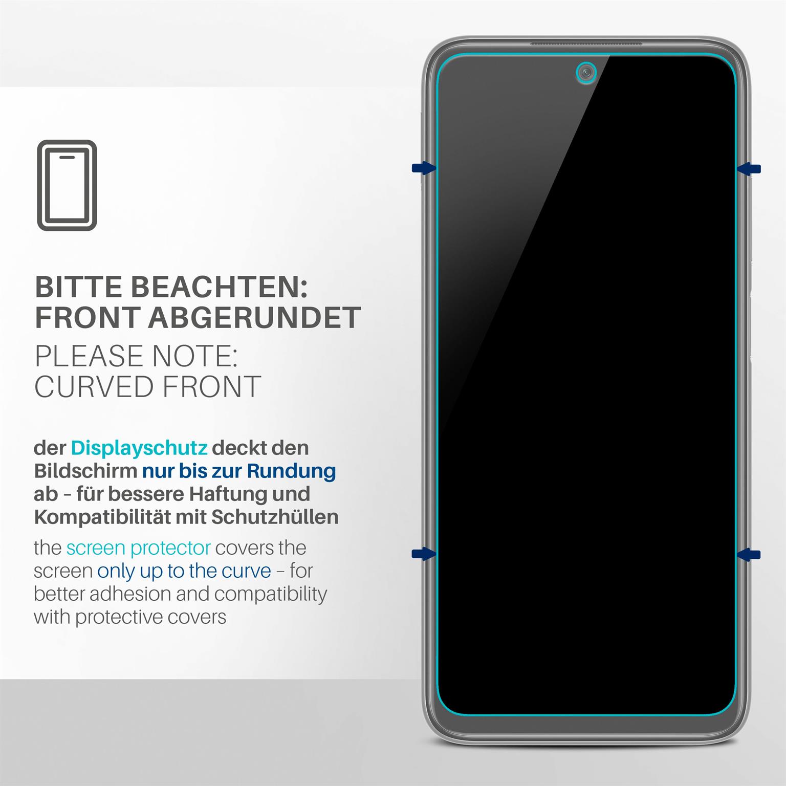 moex FlexProtect Redmi 10 Schutzfolie Klar – Weiteres Produktbild 3