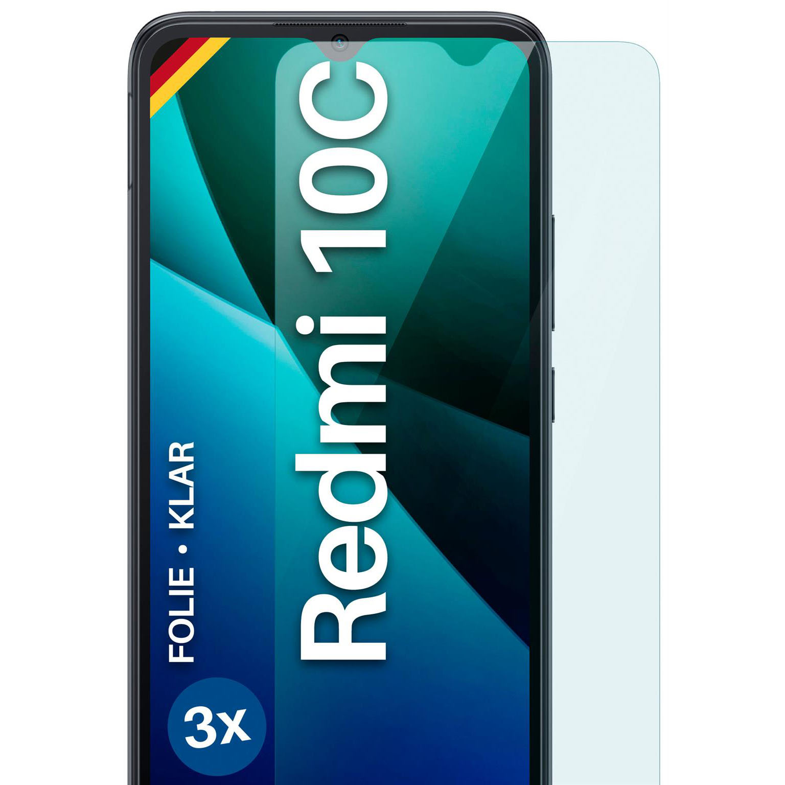 moex FlexProtect Redmi 10C Schutzfolie Klar – Weiteres Produktbild 1 moex FlexProtect Redmi 10C Schutzfolie Klar – Weiteres Produktbild 1