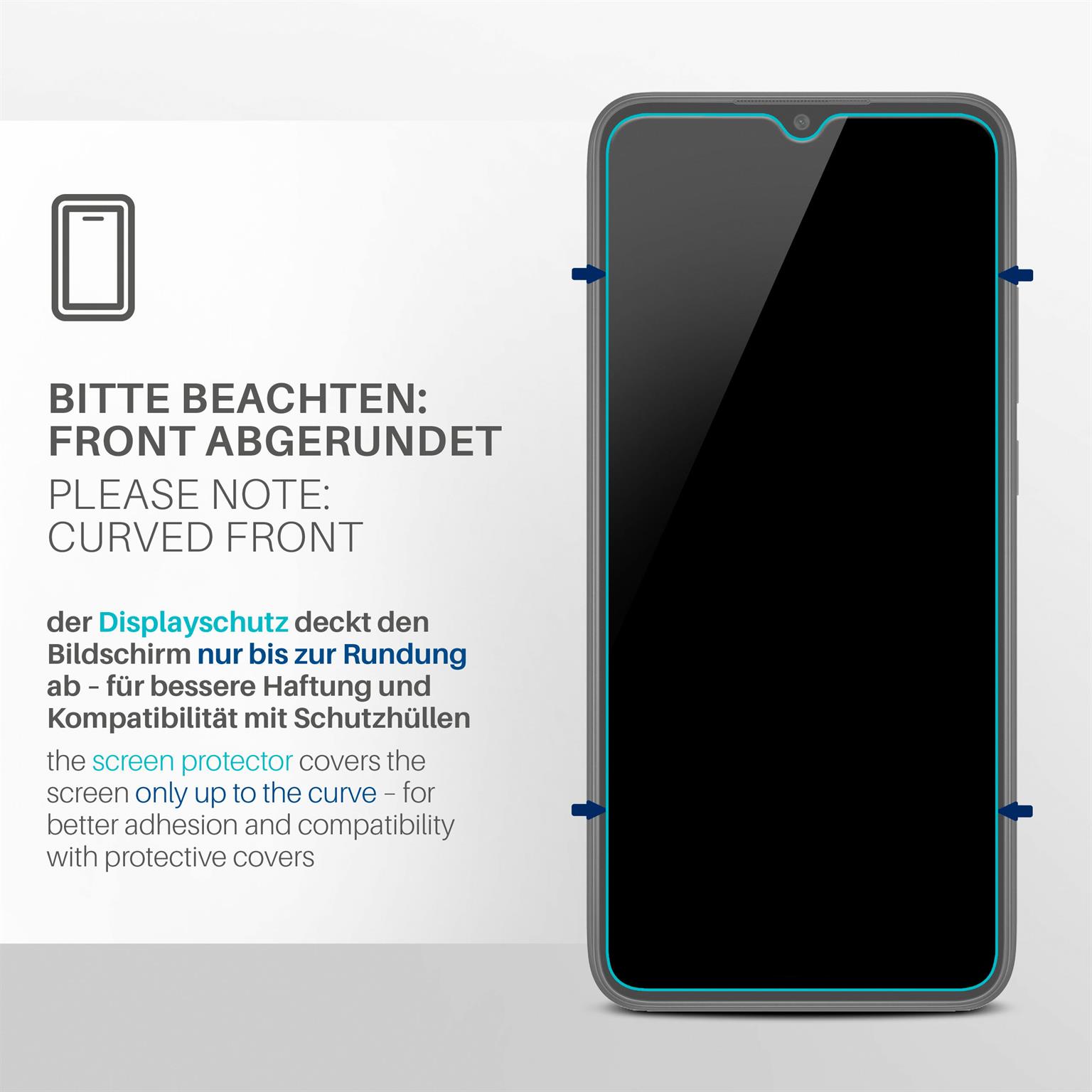 moex FlexProtect Redmi 9A Schutzfolie Klar – Weiteres Produktbild 3 moex FlexProtect Redmi 9A Schutzfolie Klar – Weiteres Produktbild 3