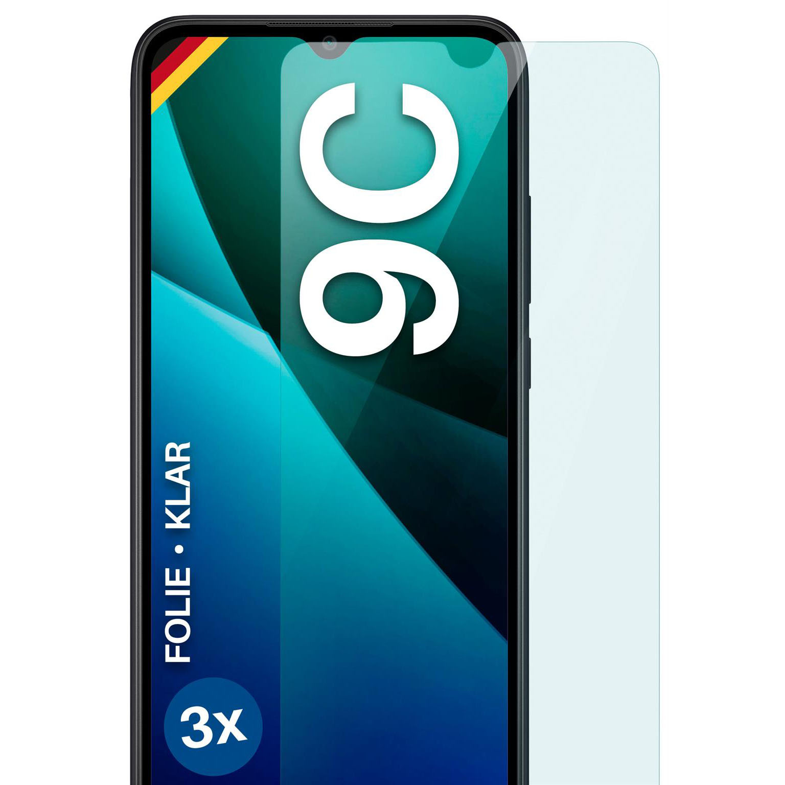 moex FlexProtect Redmi 9C Schutzfolie Klar – undefined