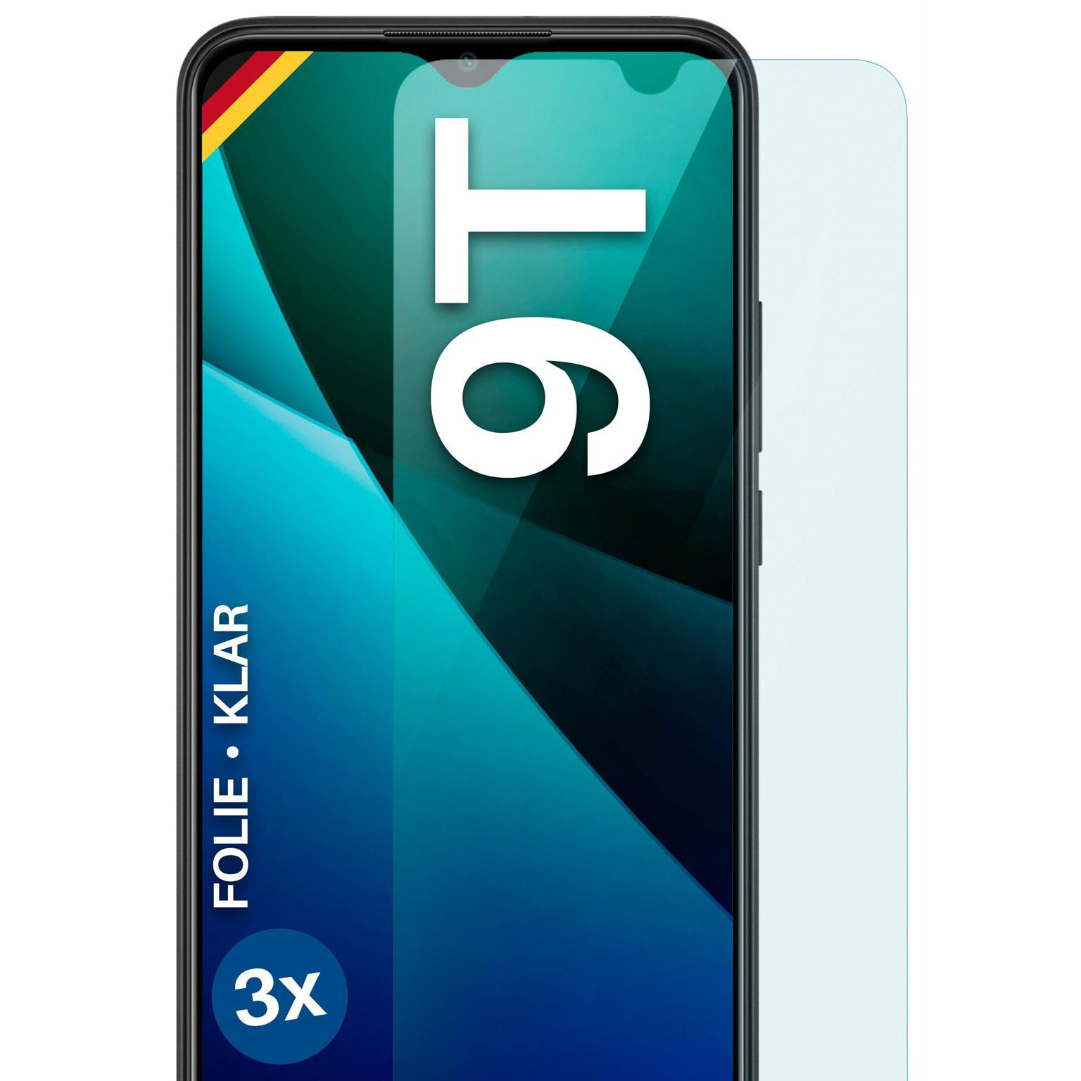 moex FlexProtect Redmi 9T Schutzfolie Klar – Weiteres Produktbild 1 moex FlexProtect Redmi 9T Schutzfolie Klar – Weiteres Produktbild 1
