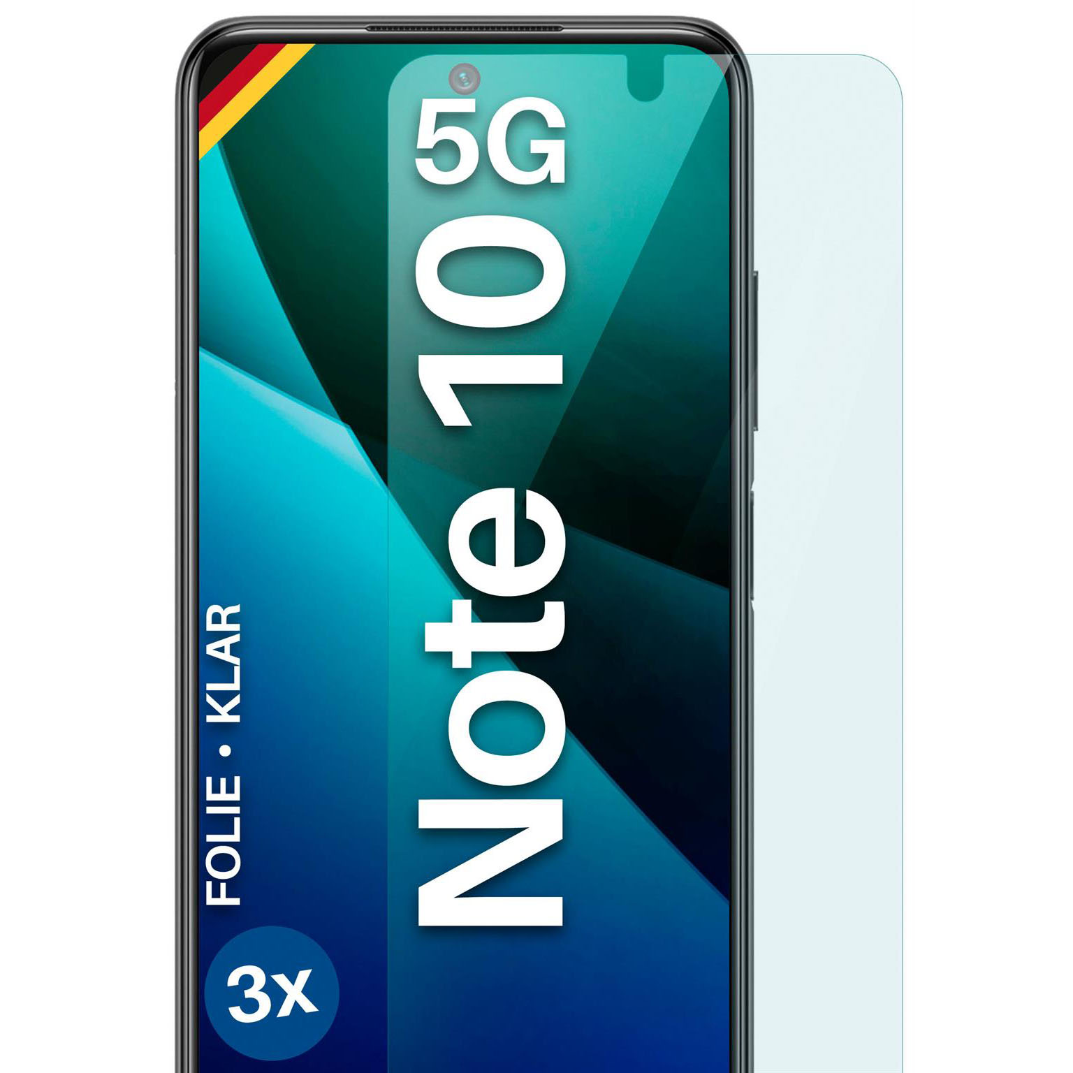 moex FlexProtect Redmi Note 10 5G Schutzfolie Klar – Weiteres Produktbild 1 moex FlexProtect Redmi Note 10 5G Schutzfolie Klar – Weiteres Produktbild 1