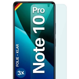 moex FlexProtect Redmi Note 10 Pro Schutzfolie Klar – 3er Set moex FlexProtect Redmi Note 10 Pro Schutzfolie Klar – 3er Set